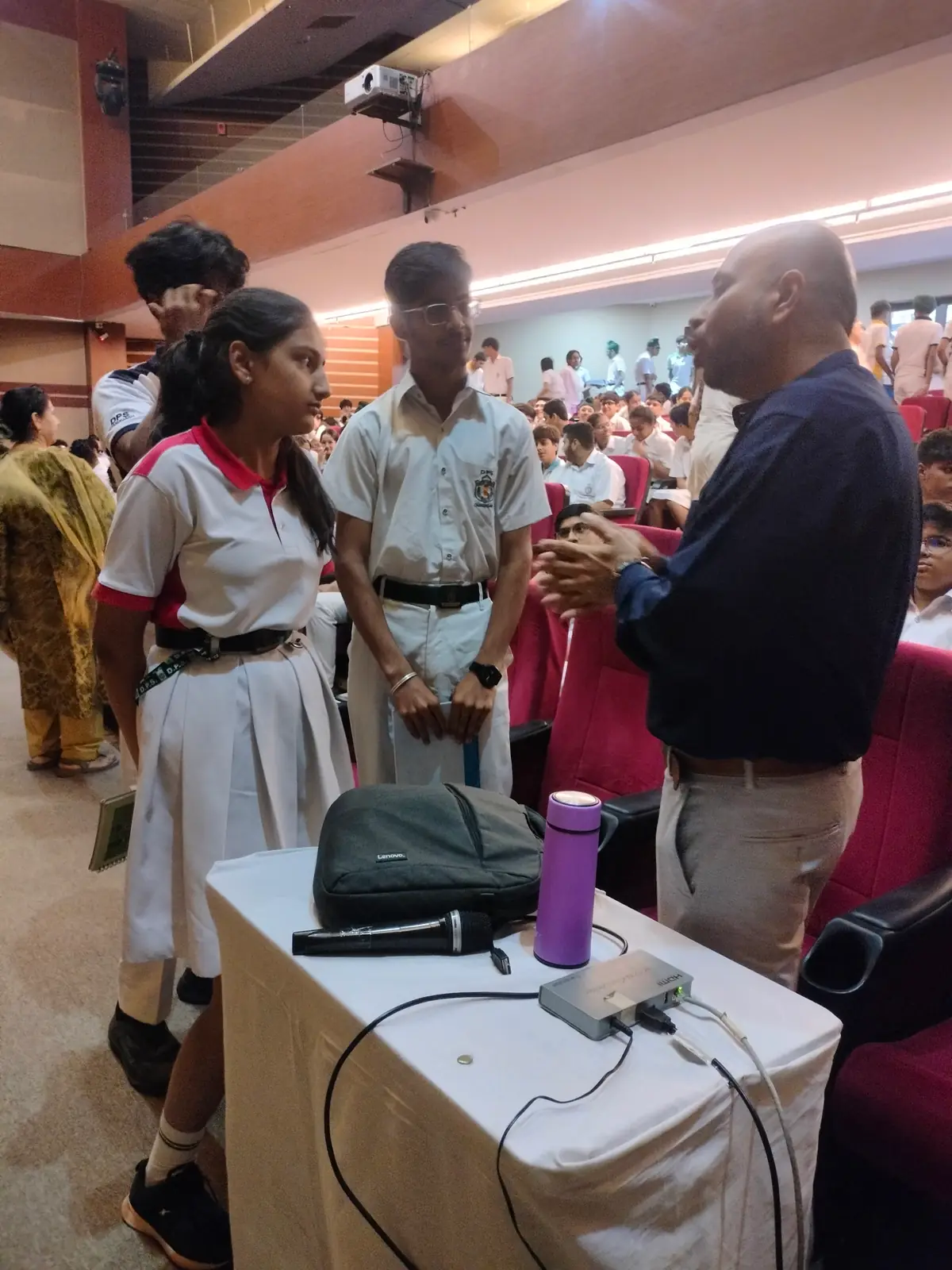Student career conversation